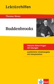Cover von Klett Lektürehilfen Thomas Mann, Buddenbrooks