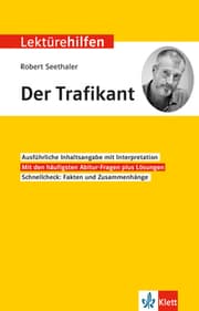 Cover von Klett Lektürehilfen Seethaler, Der Trafikant