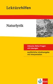 Cover von Klett Lektürehilfen - Naturlyrik