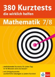 Cover von 380 Kurztests die wirklich helfen, Mathematik