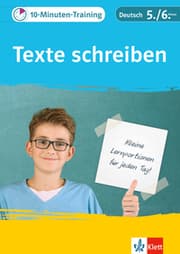 Cover von Klett 10-Minuten-Training Deutsch Aufsatz - Texte schreiben 5./6. Klasse