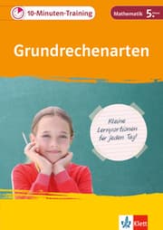 Cover von Klett 10-Minuten-Training Mathematik Grundrechenarten 5. Klasse
