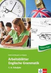 Cover von Arbeitsblätter Englische Grammatik