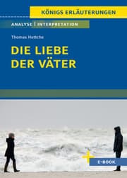 Cover von Die Liebe der Väter von Thomas Hettche