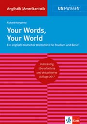 Cover von Uni Wissen Your Words, Your World