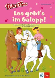 Cover von Bibi & Tina: Los geht's im Galopp! Vier spannende Pferdegeschichten in einem Band