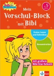 Cover von Mein Vorschul-Block mit Bibi