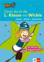 Cover von Clever durch die 1. Klasse mit Wickie
