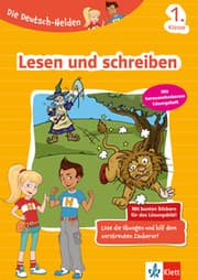 Cover von Klett Die Deutsch-Helden: Lesen und schreiben 1. Klasse