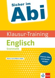 Cover von Klett Sicher im Abi Klausur-Training - Englisch Grammatik