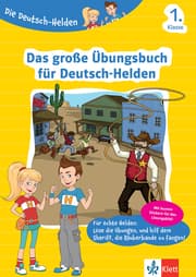 Cover von Klett Die Deutsch-Helden Das große Übungsbuch für Deutsch-Helden 1. Klasse
