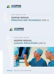 Cover von AO Spine Manual, Volume 1: Principles and Techniques Volume 2: Clinical Applications