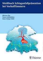 Cover von Weißbuch Schlaganfallprävention bei Vorhofflimmern