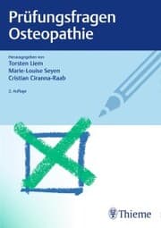 Cover von Prüfungsfragen Osteopathie