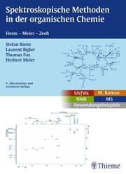 Cover von Spektroskopische Methoden in der organischen Chemie