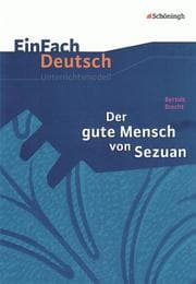 Cover von Bertolt Brecht: Der gute Mensch von Sezuan