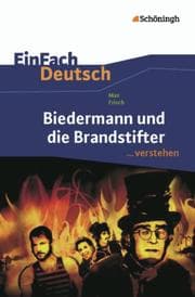 Cover von Max Frisch: Biedermann und die Brandstifter