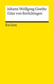 Cover von Götz von Berlichingen mit der eisernen Hand. Ein Schauspiel