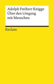 Cover von Über den Umgang mit Menschen