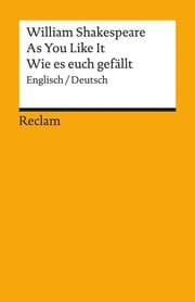 Cover von As you like it/Wie es euch gefällt