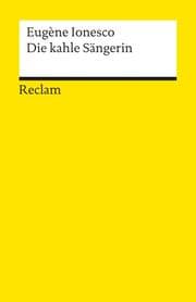 Cover von Die kahle Sängerin