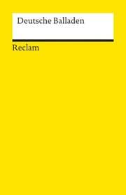 Cover von Deutsche Balladen