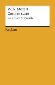Cover von Cosi fan tutte