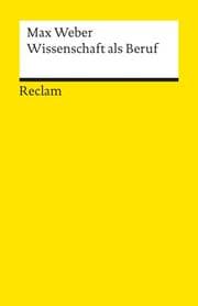 Cover von Wissenschaft als Beruf