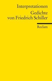 Cover von Gedichte von Friedrich Schiller