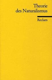 Cover von Theorie des Naturalismus