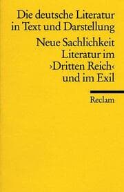 Cover von Die deutsche Literatur in Text und Darstellung 15