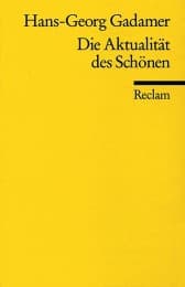 Cover von Die Aktualität des Schönen