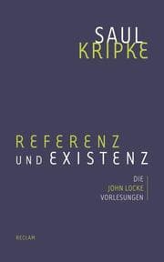 Cover von Referenz und Existenz