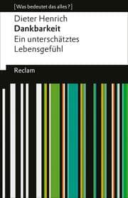 Cover von Dankbarkeit. Ein unterschätztes Lebensgefühl