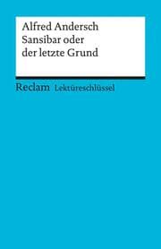 Cover von Alfred Andersch: Sansibar oder der letzte Grund