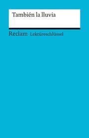 Cover von Lektüreschlüssel zu También la lluvia