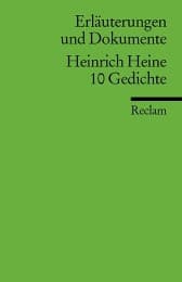 Cover von Heinrich Heine: 10 Gedichte