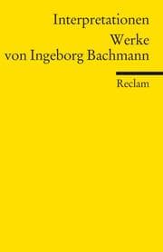 Cover von Werke von Ingeborg Bachmann