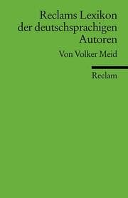 Cover von Reclams Lexikon der deutschsprachigen Autoren