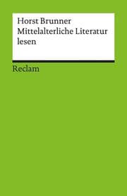 Cover von Mittelalterliche Literatur lesen
