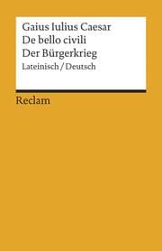 Cover von De bello civili/Der Bürgerkrieg