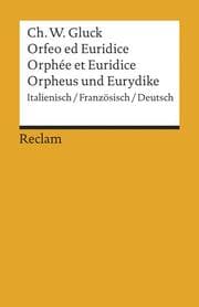 Cover von Orfeo ed Euridice/Orphée et Euridice/Orpheus und Eurydike
