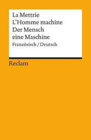 Cover von L'Homme Machine/Der Mensch eine Maschine