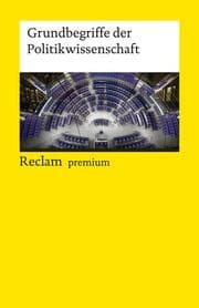 Cover von Grundbegriffe der Politikwissenschaft