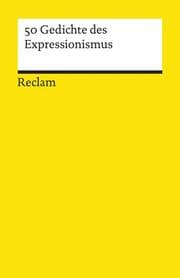 Cover von 50 Gedichte des Expressionismus