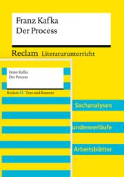 Cover von Paket für Lehrkräfte 'Franz Kafka: Der Process' (Textausgabe und Lehrerband). 2 Bände eingeschweißt