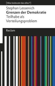 Cover von Grenzen der Demokratie. Teilhabe als Verteilungsproblem