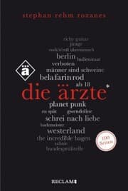 Cover von Die Ärzte. 100 Seiten