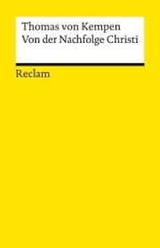 Cover von Von der Nachfolge Christi