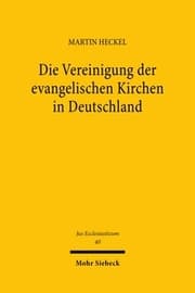 Cover von Die Vereinigung der evangelischen Kirchen in Deutschland